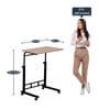 Jordan Writing Table in Brown Finish