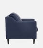 Jordana 1 Seater Sofa In Blue Colour With Matte Finish