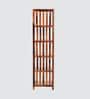 Jordon Bookshelf with 5 Racks in Brown Finish