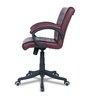 Jordon Mid Back Executive Chair Maroon Colour