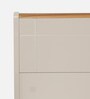 Josefa Queen Size Bed In Natural Teak Wood Finish With Box Storage