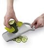 Joseph Joseph Duo Multi-grip Mandoline, Fruit and Vegetable Slicer with precision food grip, White