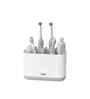 White & Grey EasyStore Large Toothbrush Holder