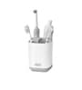 White & Grey- Small EasyStore Toothbrush Caddy