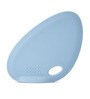 Fin Silicone Blue Plastic Bowl Scraper