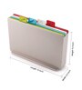 Index Small Plastic Cutting Board Set with Storage Case