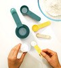 Plastic Multicolour Measuring Cups Set of 8