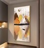 Journey Across Still Waters Glass Finish Vertical Wall Art
