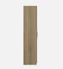 Jovana 3 Door Wardrobe In Santano Oak Colour With Drawer & Full Length Mirror