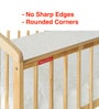 Joy Baby Crib in Natural
