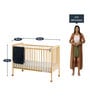 Joy Baby Crib in Natural