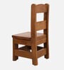Joy&Me Solid Wood Kids Study Chair in Brown Colour (Set Of 2)