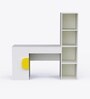 Joy Ride Study Table In White Colour