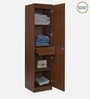 Joyce 1 Door Wardrobe in Classic Walnut Finish