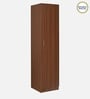 Joyce 1 Door Wardrobe in Classic Walnut Finish