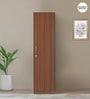Joyce 1 Door Wardrobe in Classic Walnut Finish