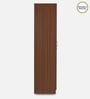 Joyce 1 Door Wardrobe in Classic Walnut Finish