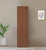 Joyce 1 Door Wardrobe in Classic Walnut Finish