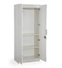 Joyce 2 Door Wardrobe In Frosty White Finish