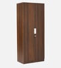Joyce 2 Door Wardrobe in Walnut Finish
