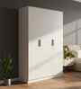 Joyce 3 Door Wardrobe In Frosty White Finish