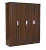 Joyce 4 Door Wardrobe in Classic Walnut Finish