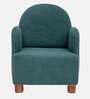 Joyville Fabric Upholstery Low Back Kids Chair In Green Colour