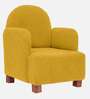 Joyville Fabric Upholstery Low Back Kids Chair In Yellow Colour