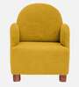 Joyville Fabric Upholstery Low Back Kids Chair In Yellow Colour