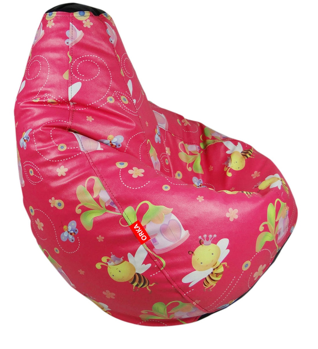 Buy Digital Printed Jumbo Bean Bag With Beans by Orka Online Kids