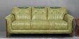 Jupiter Fabric 3 Seater Sofa in Light Green Colour