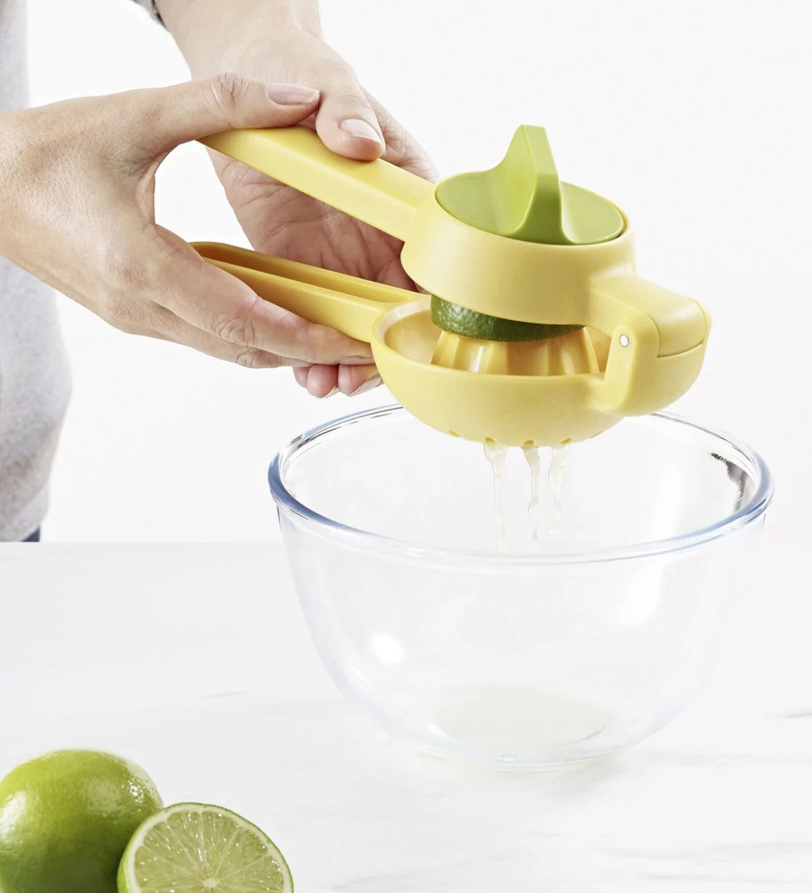 Juice Max Yellow & Green Nylon Citrus Press