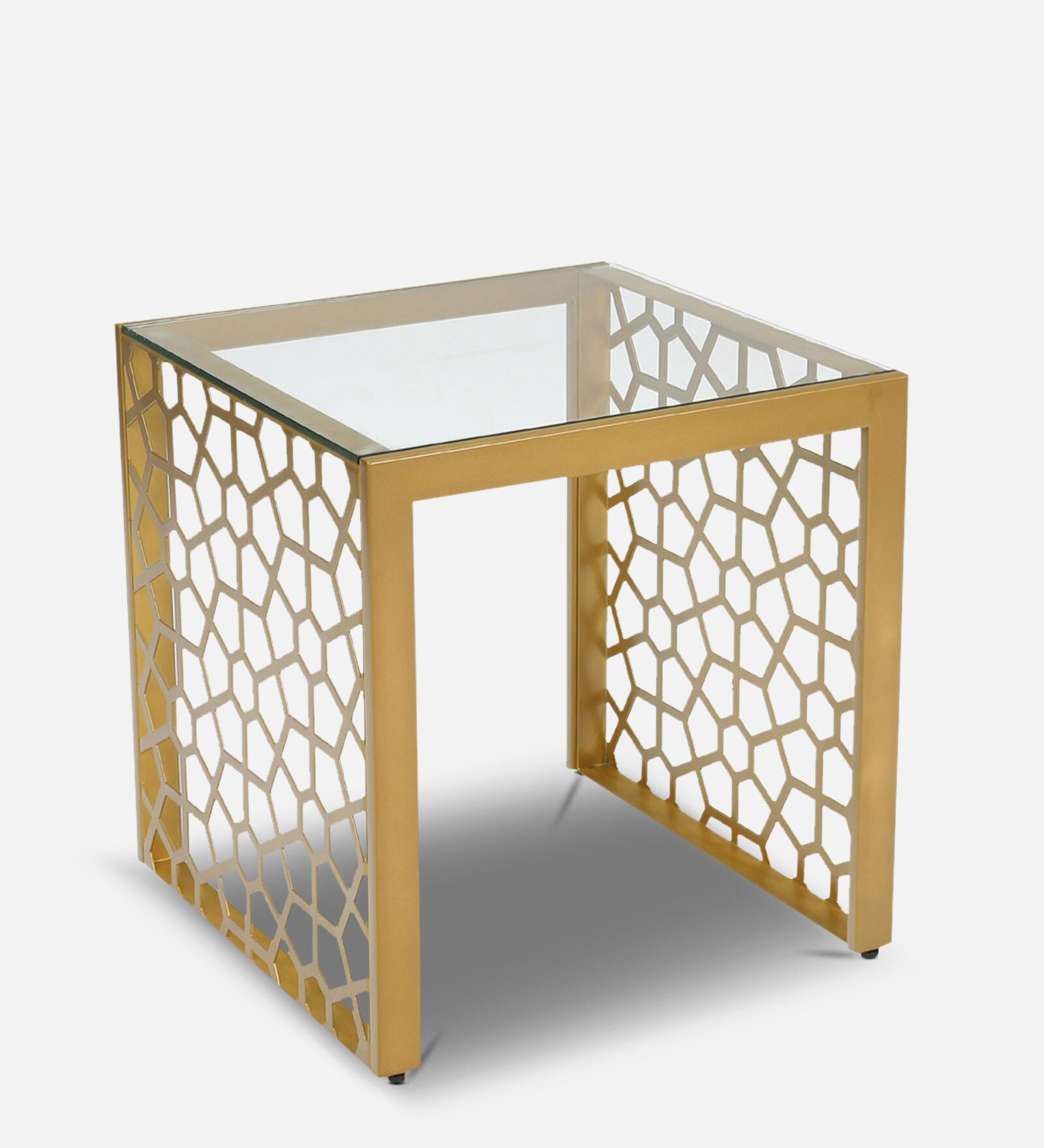 Julian Coffee Table In Golden Colour