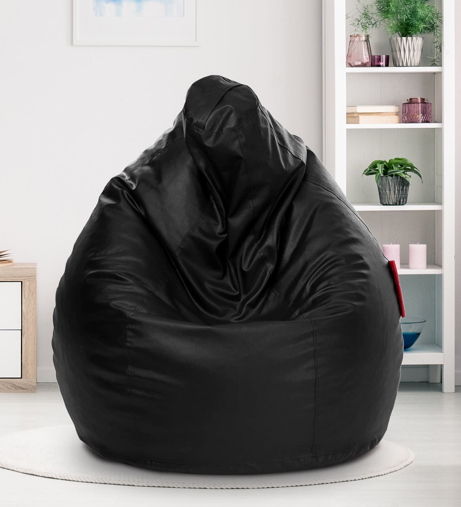 Sac XXXL Bean Bag Cover in Black Colour