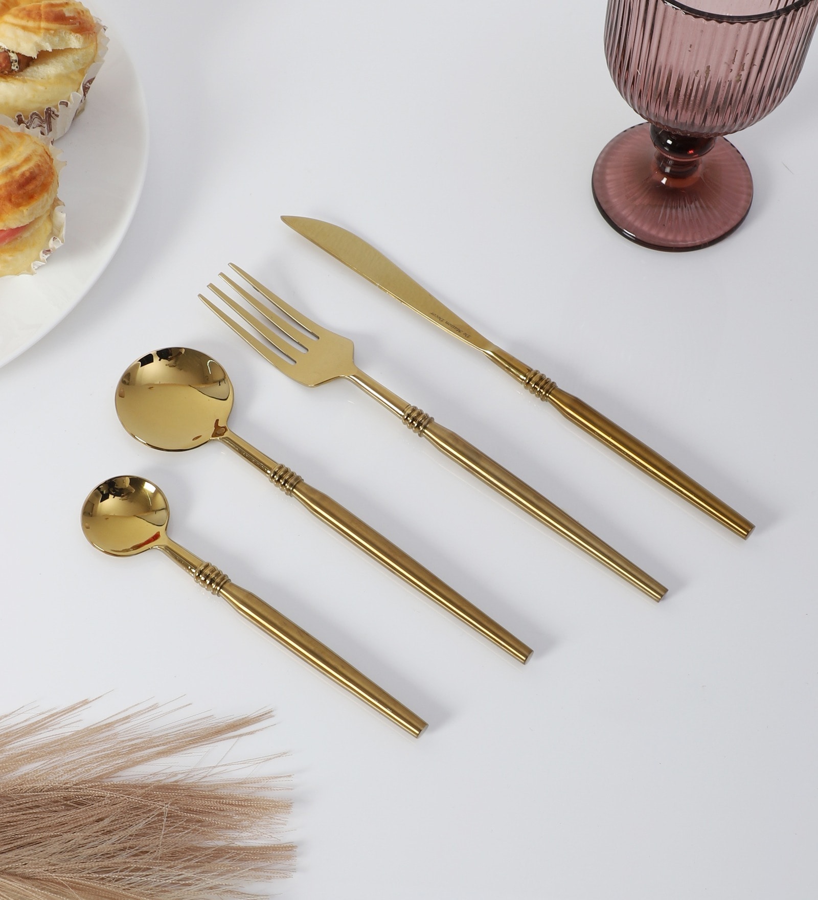Juno Cutlery Set Gold