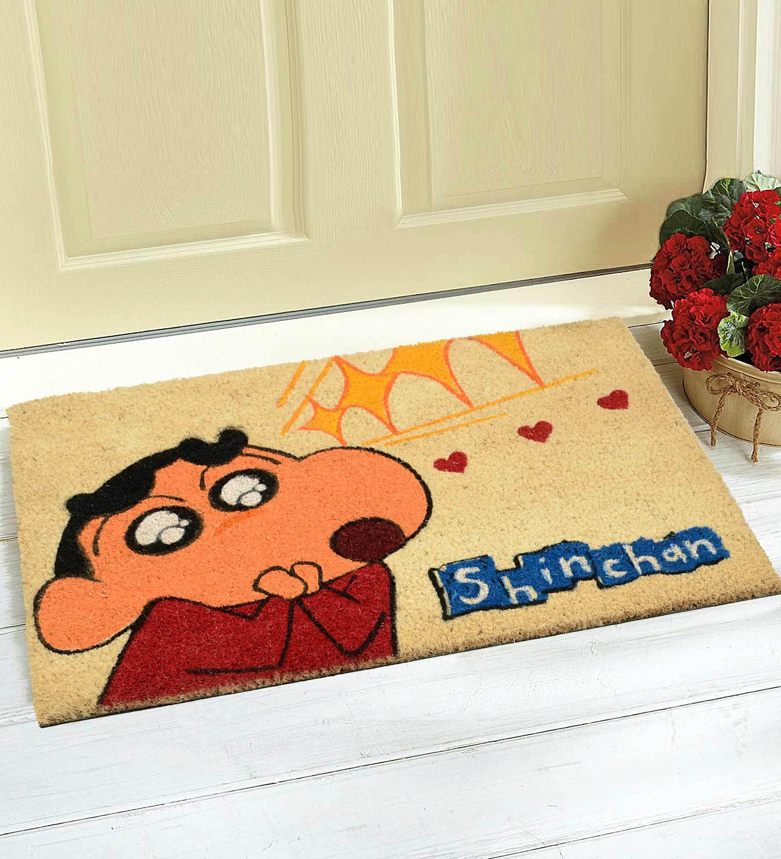 SHINCHAN Jute 24 X 16 Inch Anti Skid Kids Floor Mat