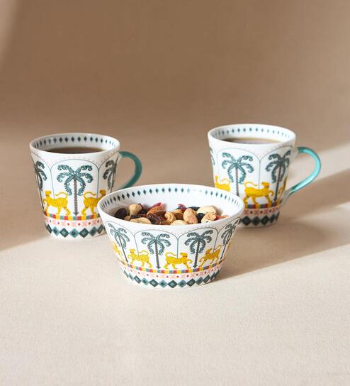 Jungle Soiree Tea-Trio Gift Set of 3
