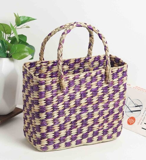 Jute | Bamboo | Wicker Tiffin Basket