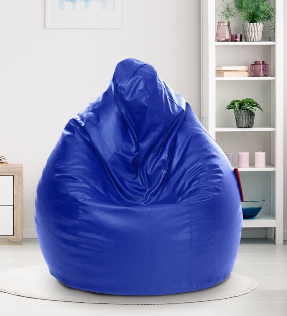 blue bean bag