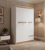 Juda 3 Door Wardrobe In Frosty White Finish