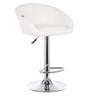 Judith Office Bar Stool Chair In White Colour