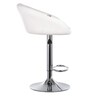 Judith Office Bar Stool Chair In White Colour