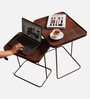 Juhe Nesting Table In Brown Colour (Set of 2)