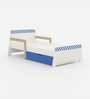 Jujube Kids Toddler Bed in Blue Finish