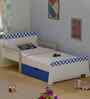 Jujube Kids Toddler Bed in Blue Finish