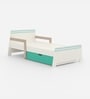 Jujube Kids Toddler Bed in Teal Finish