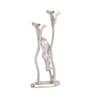 Jules Double Aluminium Candle Holder