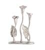 Jules Triple Gold Aluminium Candle Holder