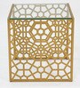Julian Coffee Table In Golden Colour