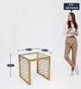 Julian Coffee Table In Golden Colour